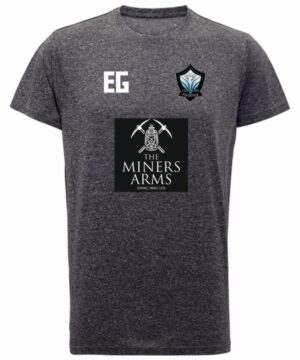 Coventry Phoenix Training Top BLACK MELANGE- TR010