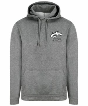 Coventry Tornadoes Hoody Grey Melange JH006